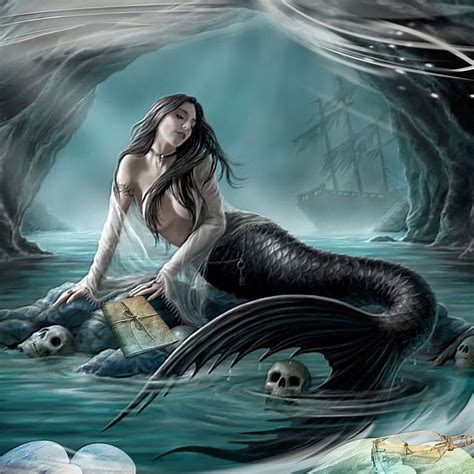 Anne Stokes Mermaid Art Discovered By ⛧ ℌo𝔭𝔢𝔩𝔢𝔰𝔰 ℭ𝔥𝔞o𝔰