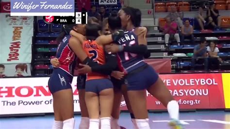 Winifer Fernandez Sexy Indoor Volleyball Girl Youtube