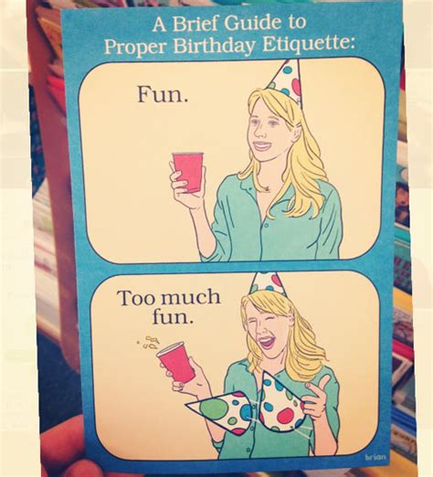 proper birthday etiquette