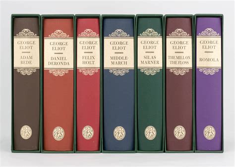 complete novels  individual volumes george eliot