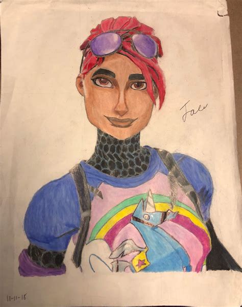 brite bomber drawing fortnite battle royale armory amino