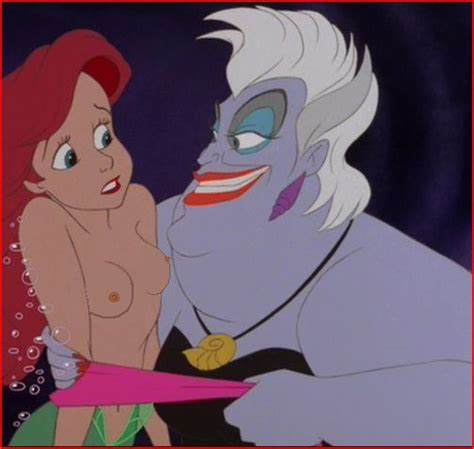 rule 34 ariel disney saltycr0c0dile the little mermaid ursula 440856