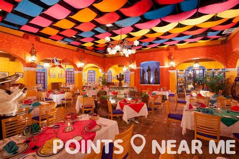 mexican restaurant   points