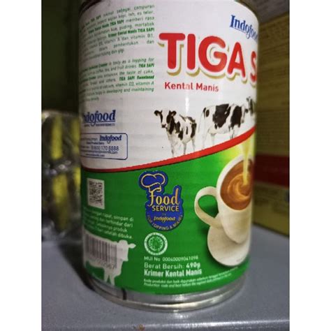 Jual Susu Kaleng Indofood Tiga Sapi Indonesia Shopee Indonesia