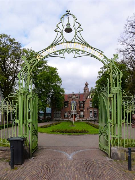 iron gate  jugendstil villa rams woerthe steenwijk  netherlands designed  al van