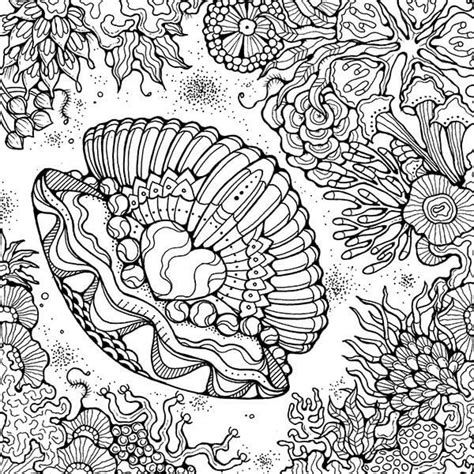 ocean coloring pages  adults printable coloring pages