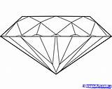 Diamond Diamonds Draw Drawing Coloring Pages Shape Minecraft Step Clipart Fancy Cliparts Cartoon Clip Colouring Colour Dragoart Cool Drawings Stuff sketch template