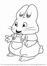 Max Ruby Draw Morris Drawing Step Lessons Cartoon Cartoons Characters Tutorial sketch template