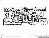 School Coloring 100 Pages 100th Days Clipart Last Printable Color Clip Clipground Ages Right Popular Worksheets Getcolorings Coloringhome Getdrawings Library sketch template