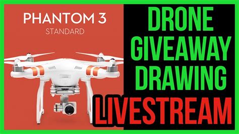 drone giveaway final drawing  drone dji youtube