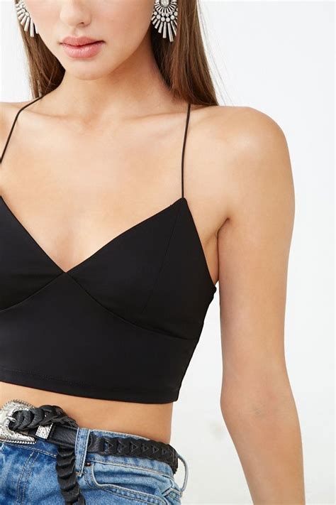 V Neck Cropped Cami Forever 21 Cropped Cami Fashion Outfits