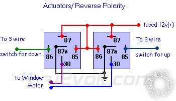 linear actuator wiring diagram    relays  control linear actuators actuonix