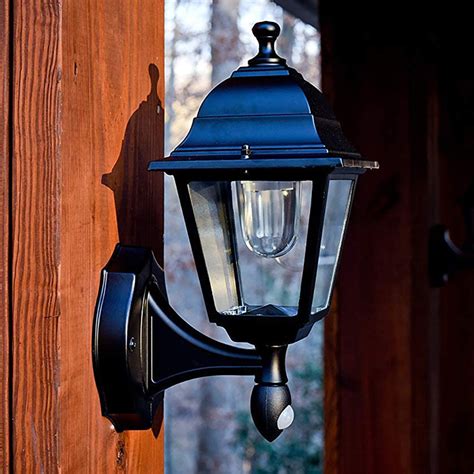 Maxsa Innovations 44219 Rs Motion Activated Outdoor Wall Sconce Bright