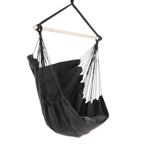 project  hanging rope hammock chair hanging rope swing seat   pillows carrying bag
