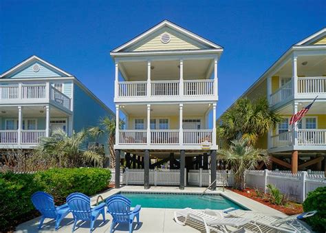 best surfside beach sc house rentals with private pools sea star realty