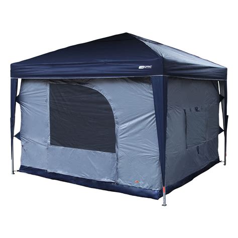 transform canopy tent  attaches    easy  pop  canopy tent   walls pe