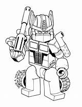 Coloring Pages Transformers Cybertron Fall Print sketch template