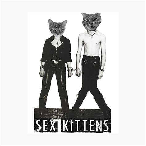 sex kittens sex pistols photographic print by savethetshirt redbubble