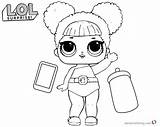 Lol Surprise Coloring Pages Queen Bee Printable Cute Kids sketch template