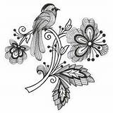 Jacobean Embroiderydesigns Ripple sketch template
