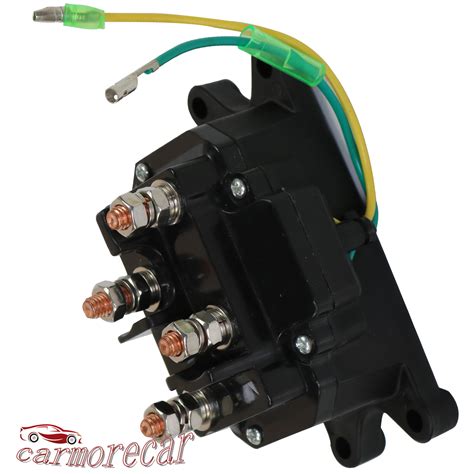 relay switch atv winch contactor solenoid  warn     ebay