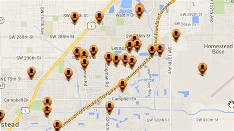 Sex Offenders Cluster In Miami Dade Zip Code 33033