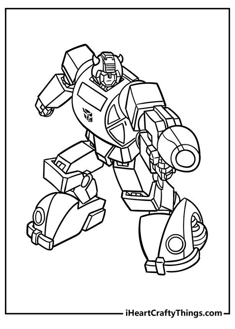 transformers coloring pages bumblebee car  coloring pages