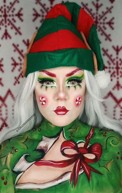 Elf Makeup Christmas Makeup Christmas Elf Makeup Xmas Makeup