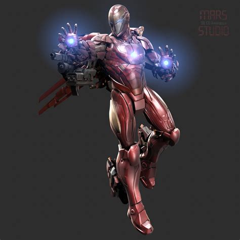 wicked cool invincible iron man armor design geektyrant