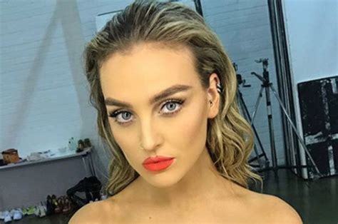Perrie Edwards Instagram Little Mix Babe Strips To Bra For Sizzling