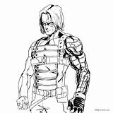 Soldier Marvel Vengadores Raskrasil sketch template