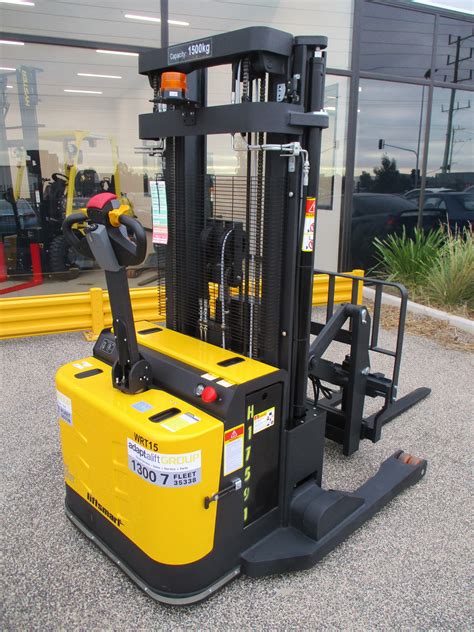 walkie reach stacker hire adaptalift group