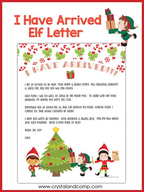 printable elf letter template printable blank world