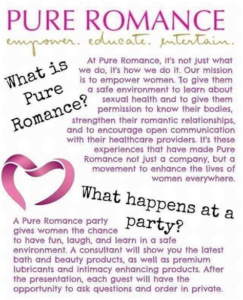 Pin By Patricia Abbe On Passion Party What Is Pure Romance Pure