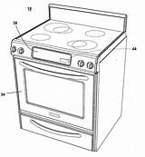 Oven Patent Drawing Convection Sketch Template Coloring Patents Patentsuche Bilder sketch template