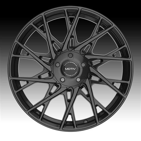 motiv  maestro gloss black custom wheels rims  maestro