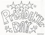 Presidents Coloring Pages President Doodle Alley Stars sketch template