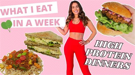 eat   week easy high protein vegan dinner recipes youtube
