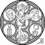 Mandala Mandalas Tinkerbell Mulan Akili Amethyst Rapunzel Remastered Malvorlagen Erwachsene Ausmalen Pngocean sketch template