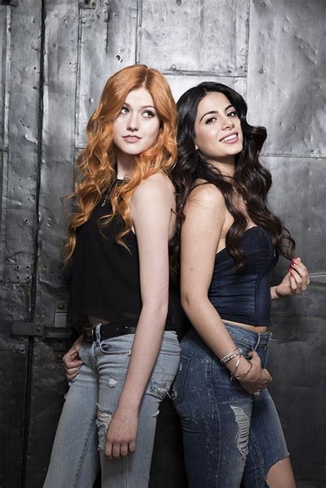 Clary Fray And Isabelle Lightwood From Shadowhunters