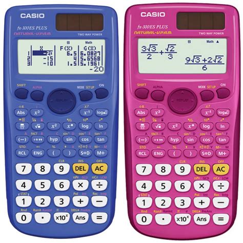 casio fx es  scientific calculator