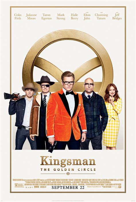 film review kingsman  golden circle starring taron egerton mark strong channing tatum