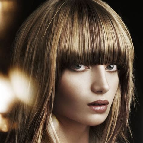 fringe hairstyle tips woman  home