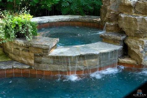 Custom Concrete Hot Tubs Gib San Pools