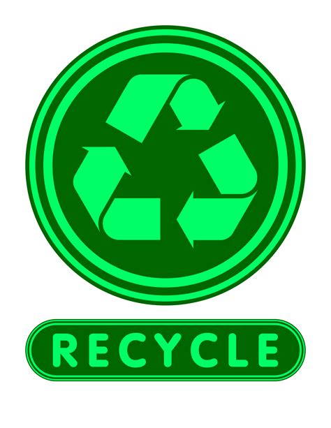 printable recycle sign