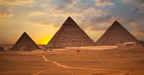 the pyramids used to look nothing like they look today