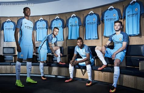 Manchester City 2016 17 Nike Home Kit Football Fashion