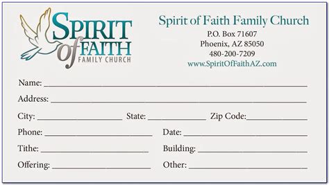 church offering envelope template  addictionary