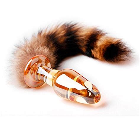 buy akstore fetish soft wild fox tail anal plug butt missile massager