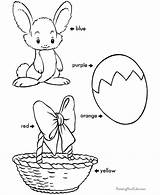 Coloring Easter Sheets Sheet Pages sketch template